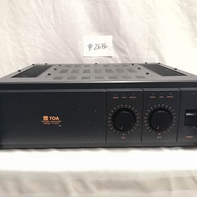 TOA P150D Professional Power Amplifier #2676 Good Used Working