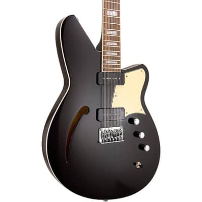 Reverend Airwave 12 String Electric Guitar Regular Midnight Black image 5