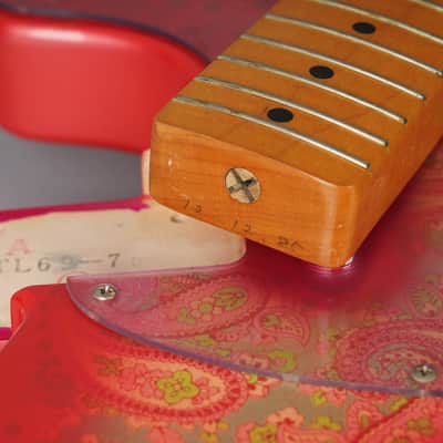 Fender Japan TL69-75 Telecaster - '69 Reissue - 1985 MIJ - Pink Paisley image 11