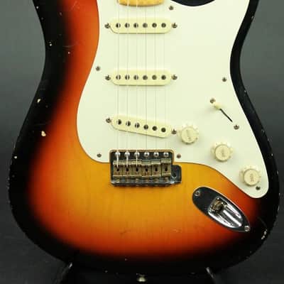 Fender Custom Shop Masterbuilt 1958 Stratocaster Relic by Todd Krause in Three Tone Sunburst image 1