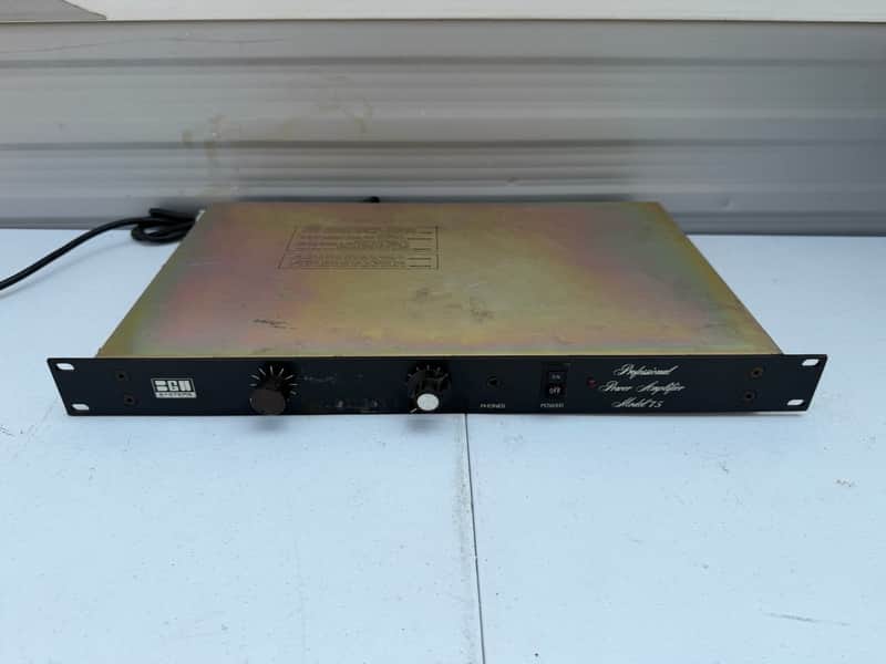 BGW SYSTEMS Professional Power Amplifier Model 75 RACK MOUNT Audio Equipment image 1