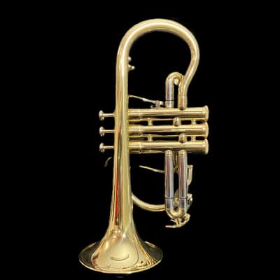 John Packer Ltd JP176 SOPRANO Eb CORNET WITH 1ST AND 3RD VALVE TRIGGERS 2021-2022 - BRASS image 3