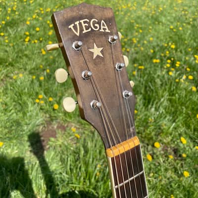 Vega Profundo Flat Top 1940,s - all original - hard shell case image 12
