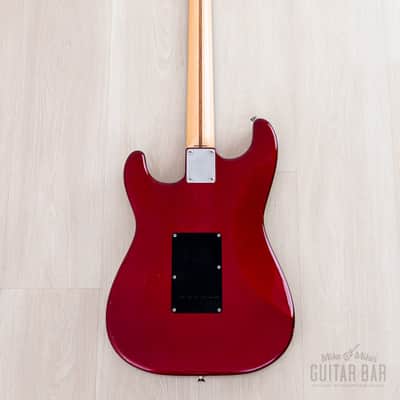 2014 Fender Aerodyne Stratocaster AST Candy Apple Red, Japan MIJ image 3