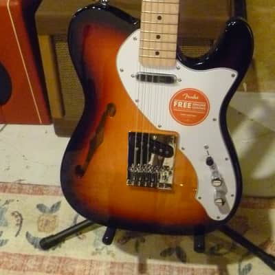 Squier Affinity Telecaster Thinline 2025 Sunburst image 1