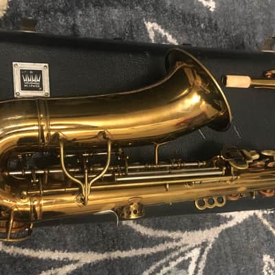 EXCELLENT KING 1945 ZEPHYR  SN2738XX ALTO SAXOPHONE ORIGINAL LAC. 3 RINGS TECH SERVICED READY TO PLAY DOUBLE SOCKET NECK SN MATCH KING CASE imagen 17