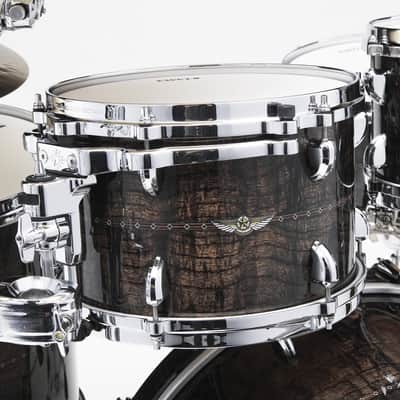 Tama TM42RZSS-CBP STAR Maple Shell Kit 4 pcs - Charcoal Brown Paraiso/Chrome HW image 6