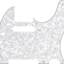 Fender Pickguard, Telecaster®, 8-Hole Mount, White Pearl, 4-Ply