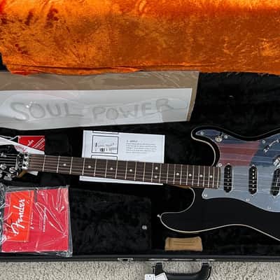 Fender Tom Morello Stratocaster Electric Guitar, Rosewood Fingerboard, Black image 3