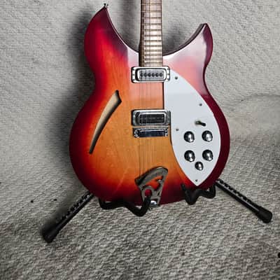 2014 Rickenbacker 330 FG Fireglo (24 Frets) Like New w/OHSC & Case Candy image 2