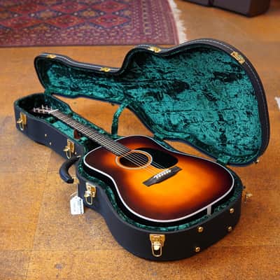 Cirrus CD18 Adirondack Spruce/Mahogany Dreadnought Acoustic Guitar Full-Body Tobacco Sunburst w/Hard Case image 9