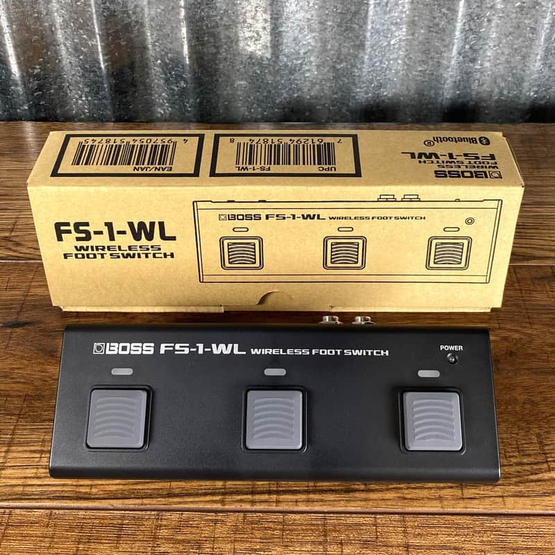 Boss FS-1-WL Customizable Wireless Bluetooth Footswitch Controller image 1