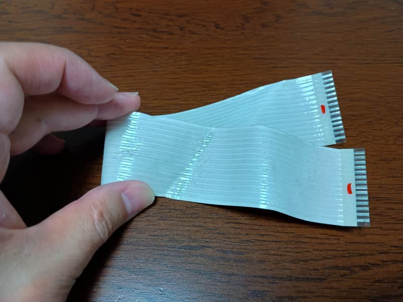 Roland αJUNO-2 LCD Ribbon Cable | Genuine Roland 14-wire FFC | Approx. 260 mm Length | Original Part (Not Listed on Syntaur) image 1
