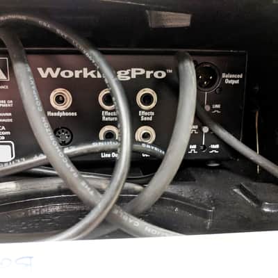 SWR WorkingPro 400 400 Watt Rack-Mountable Bass Amp Head, 3 Band EQ, Gator Rack Case image 7