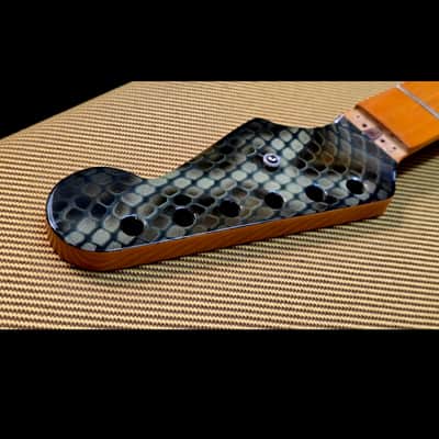 ESP Guitar Neck 1980s early 80s - Lynch Bratta Snakeskin image 17