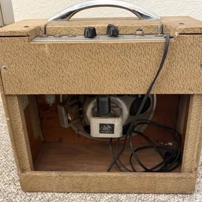 1950’s 1960’s Alamo Embassy 1x10 Combo Amp Guitar Amplifier Vintage Rare image 2