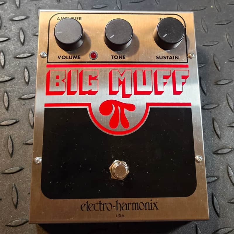 Electro-Harmonix Big Muff Pi Fuzz - 9v Boss Style Power Jack Distortion Sustainer image 1