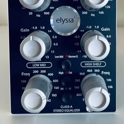 Elysia xfilter 500 Stereo 500 Series Equalizer Module 2010s - Blue image 2