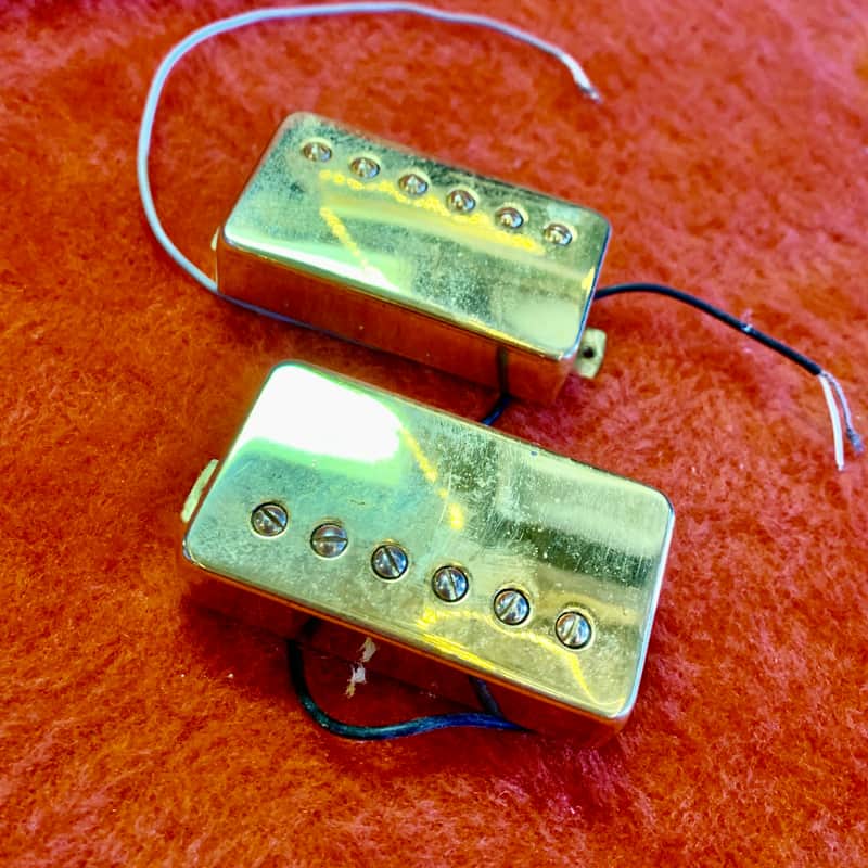 Tokai Love rock custom humbucker pickups 1980 Gold ls-80 ls-120 ls-60 original vintage mij japan PAF image 1