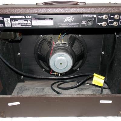 Peavey Ecoustic 112 100-Watt 1x12" Acoustic Instrument Amplification System 1990s - Brown image 6