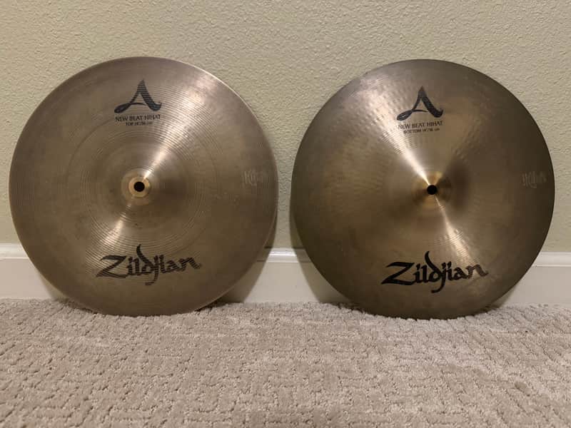Zildjian 14" A Series New Beat Hi-Hat Cymbals (Pair) 2013 - Present - Traditional image 1