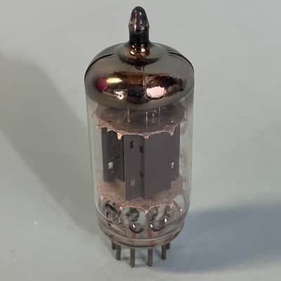 Ei 12AU7 ECC82 Vintage Yugoslavia Long Smooth Plate Halo Getter Preamp Tube!T172 image 3