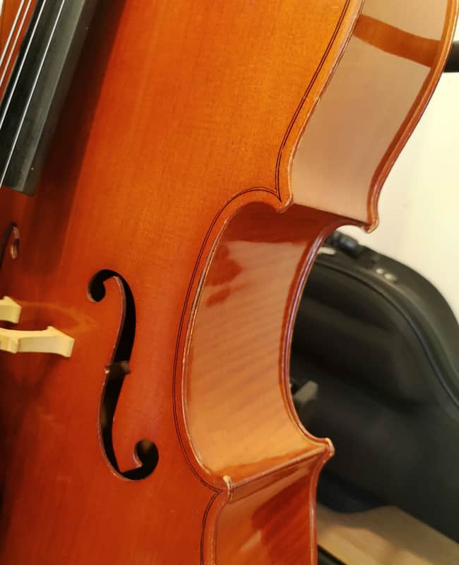 Cello Josef Jan Dvorak (Czechoslovakia, mid-80s) with a