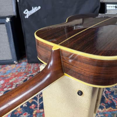 MIJ Morales BM-100 All Solid Wood 1979 "Big Mac" 0000 Size Thin Scalloped BracesAcoustic image 17