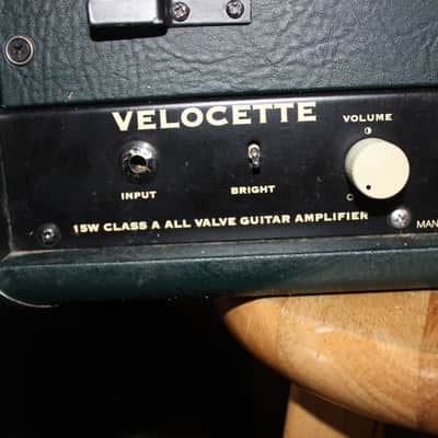 Trace Elliot Velocette/15 Watt all tube 1x10 celestion Combo (Green Tolex) image 8