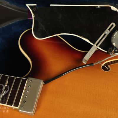 1965 Epiphone A412 Triumph Sunburst with wide nut width image 23