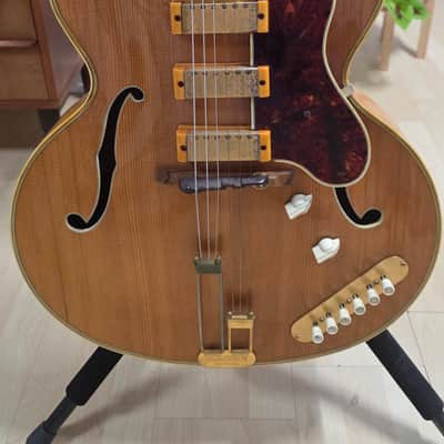 1951 Epiphone Zephyr Emperor Vari-Tone Regent Venetian Cutaway Flame Blonde New York Varitone American Vintage 50s 1950's USA Hollow Body Archtop Pre-Gibson Electric Guitar image 20