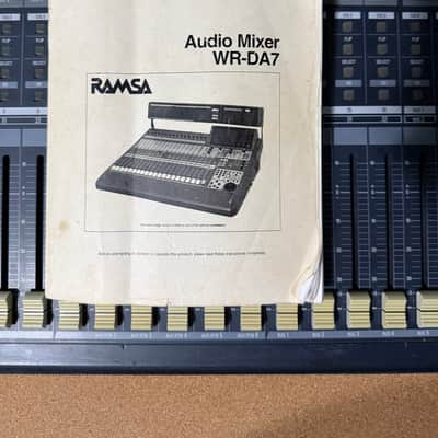 Panasonic RAMSA WR-DA7 Digital Mixing Console | Loaded w/ Meter Bridge, 2x ADAT & DB25 Cards image 8
