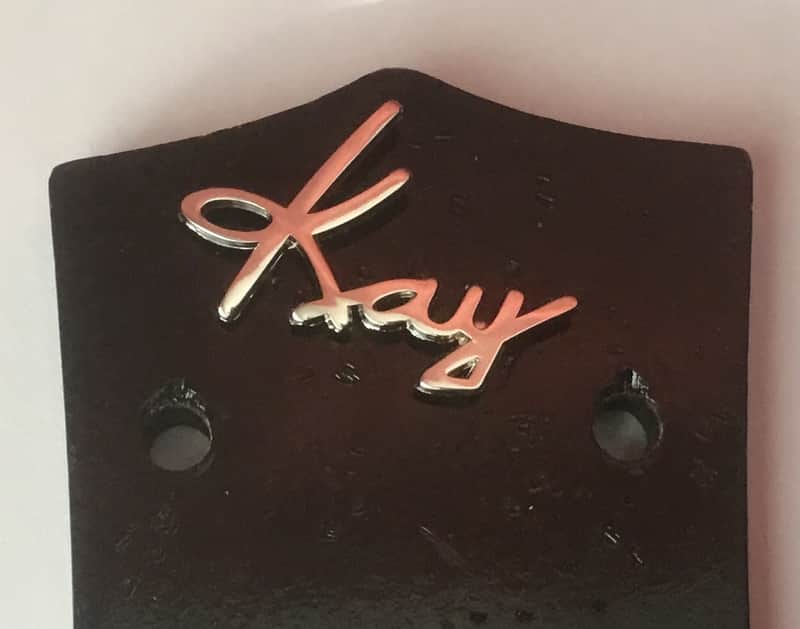 KAY GUITAR HEADSTOCK LOGO image 1