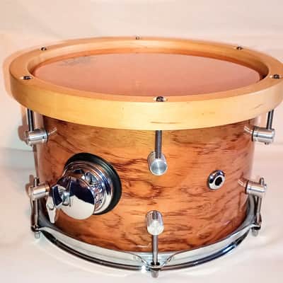 MARTIAL PERCUSSION BUBINGA/MAPLE/BUBINGA 7 PC. DRUM KIT SHELL PACK - FREE SHIP TO C-USA! image 13