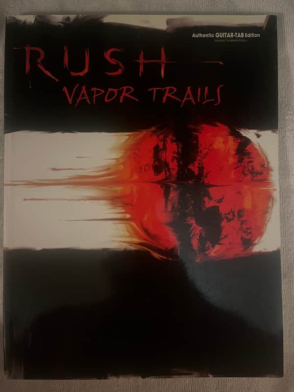 Rush - Vapor Trails - Guitar Tab / Tablature Book image 1