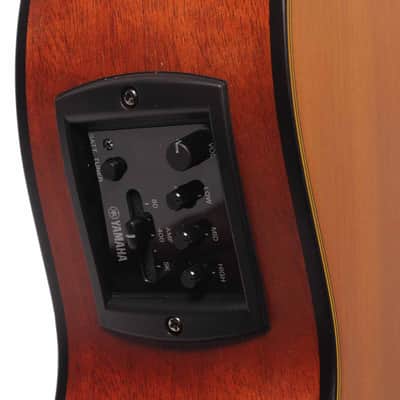 Yamaha CGX122MC-NT Nylon String Classical Acoustic-Electric Guitar image 4