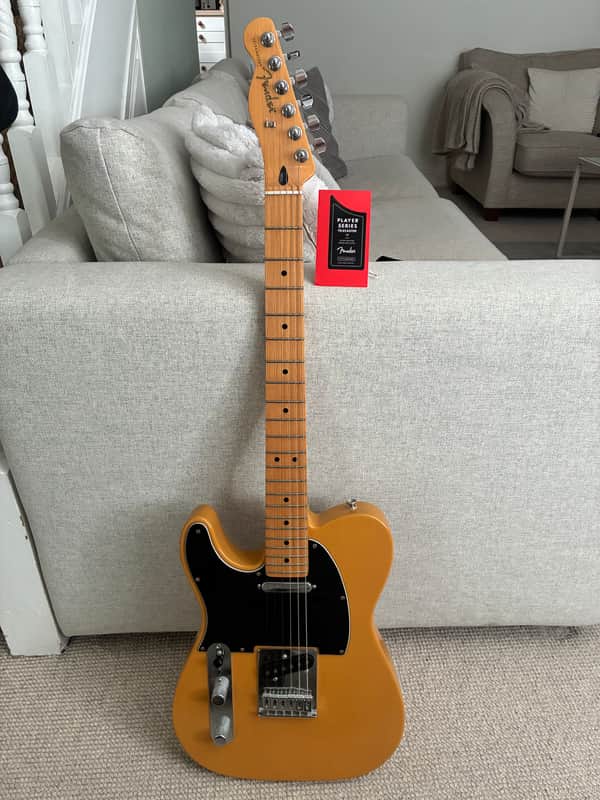 Fender Player Telecaster Left-Handed with Maple Fretboard 2018 - 2024 - Butterscotch Blonde Bild 1