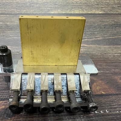 Peavey Wolfgang Floyd Rose Tremolo Unit Bridge Chrome image 5