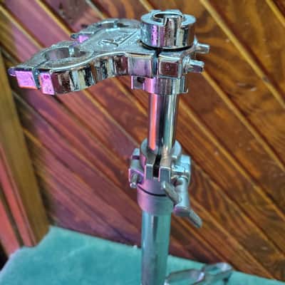 Pearl Double Tom Stand/Mount with 2 Hole receiver (older 1970's/80's) - Chrome image 3