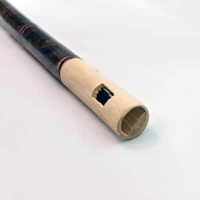 Vintage 5 holes Russian Svirel Folk Pipe / Flute - Wooden image 4
