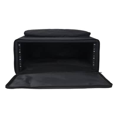 STRB-416B | Portable 4U Soft Rack Bag Case w/ 14" Rackable Depth, Plywood Frame, Padded Nylon, Shoulder Strap, Accessory Pocket image 4
