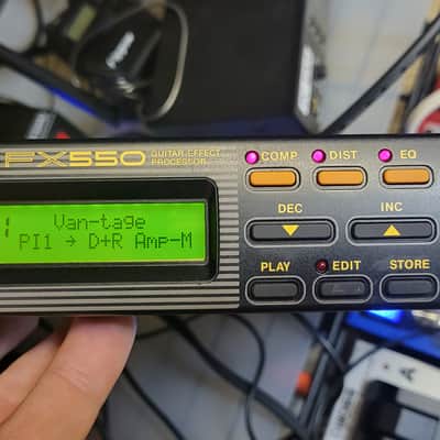 Yamaha FX550 Vintage Guitar Bass Effect Processor / Multi-Effects image 1