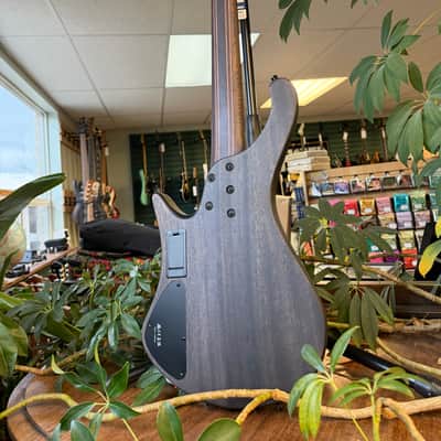 Ibanez EHB1505MS-BIF Bass Workshop 2022 - Black Ice Flat image 8