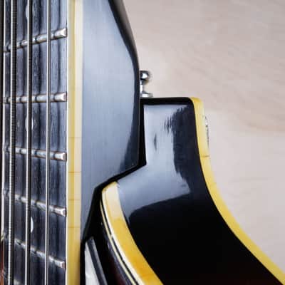 Greco VB-360 Violin Bass MIJ Vintage 1970s Sunburst Maxon Pickups w/ OHSC image 20