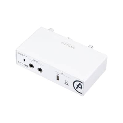 Arturia MiniFuse 1 USB Audio Interface, White Bundle with Pig Hog PHM10 8mm 10ft XLR Microphone Cable and Liquid Audio Instrument Polishing Cloth - Portable Audio Interface for PC, Mac image 10