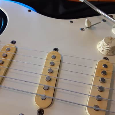 Cort Strat Copy SSS Tremolo 2003 Relic'd Dark Burst w/Bag by Guitars For Vets image 5