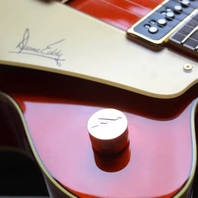 GRETSCH G6120DE Duane Eddy Signature Hollow Body Desert Sunrise, Hardcase, Papers, 3, 18 KG image 16