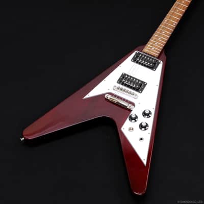 Edwards E-FV-120D Cherry Red, Flying V Style, Seymour Duncan Pickups, 2022 Brand New image 1