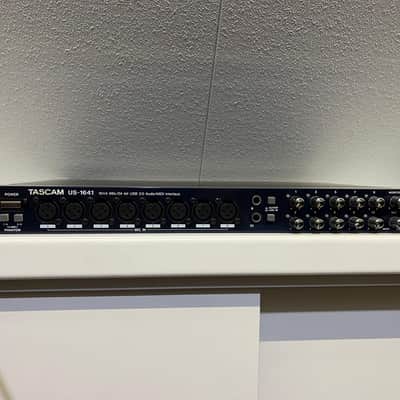 TASCAM US-1641 16-Channel USB Audio/MIDI Interface – Complete, Excellent Condition image 3
