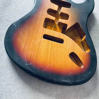 Tobacco Burst HSS Guitar DIY Project Body image 6